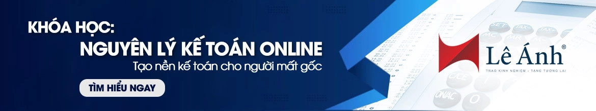 Khóa học nguyên lý kế toán online