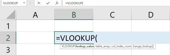 Cấu trúc hàm Vlookup trong Excel
