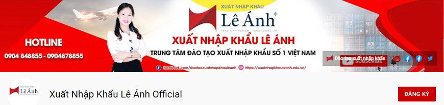 Kênh xuất nhập khẩu Lê Ánh Official