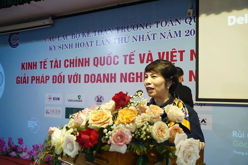 Bà Trần Thúy Ngọc - Tổng Giám đốc CTY TNHH Kiểm toán Deloitte Vietnam