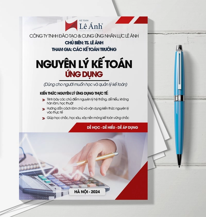 Sách nguyên lý kế toán ứng dụng - Kế toán Lê Ánh