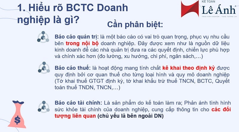 Hiểu rõ BCTC là gì