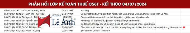 phản hồi C56T