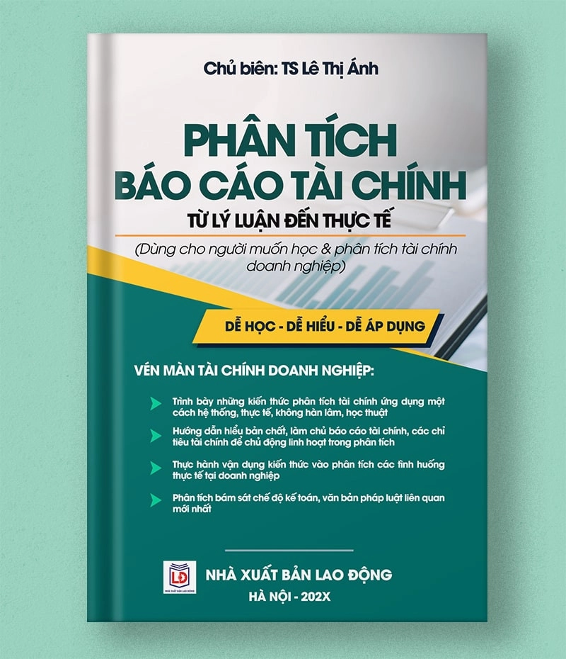 Sách phân tích báo cáo tài chính Lê Ánh