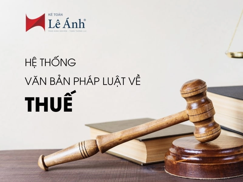 Văn bản pháp luật về thuế