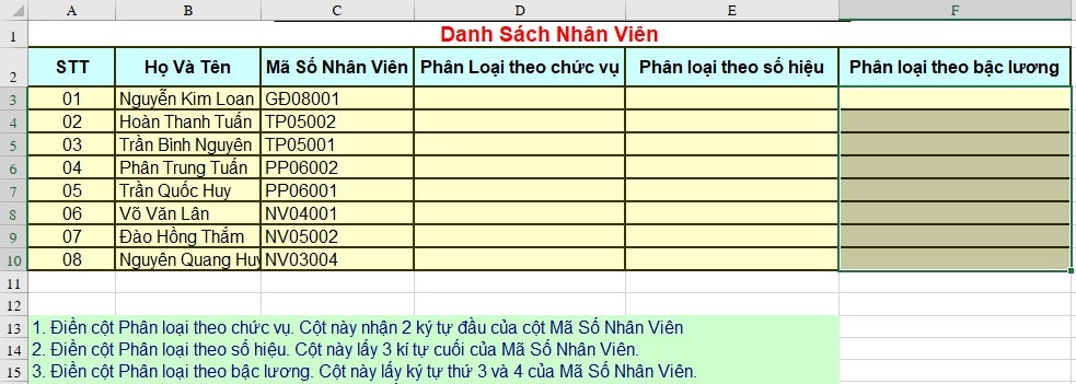 Cách sử dụng hà chuỗi trong Excel