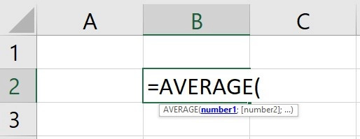 Công thức hàm AVERAGE trong Excel