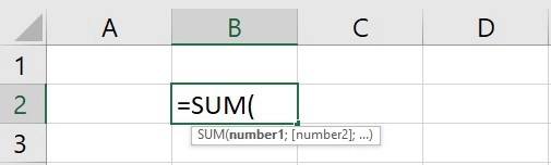 Hàm sum trong Excel