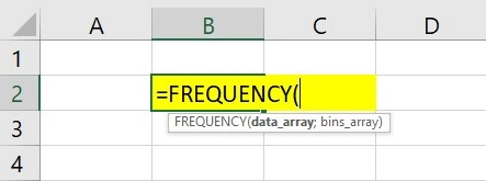 Hàm FREQUENCY trong Excel