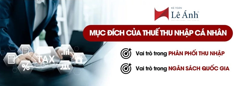 Mục đích của thuế thu nhập cá nhân