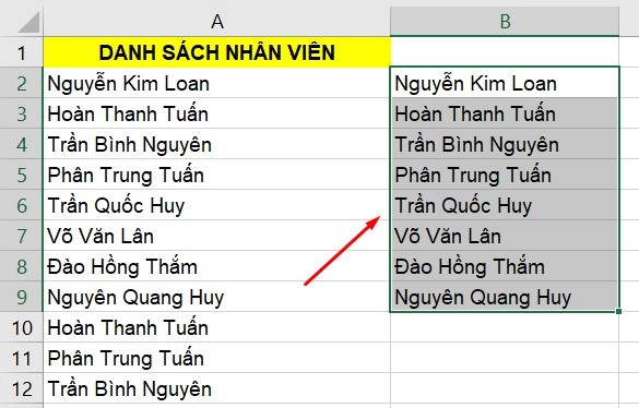 Kết quả nhận được - Cách 5