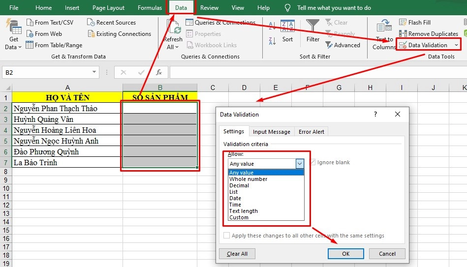 Học Excel