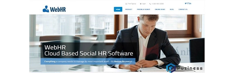 Phần mềm quản lý nhân sự web human resource