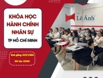 Khóa Học Hành Chính Nhân Sự TP Hồ Chí Minh Mã Lớp B236H Khai Giảng Ngày 22072024