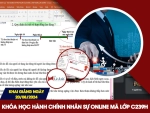 Khóa Học Hành Chính Nhân Sự Online Mã Lớp C239H Khai Giảng Ngày 20/08/2024