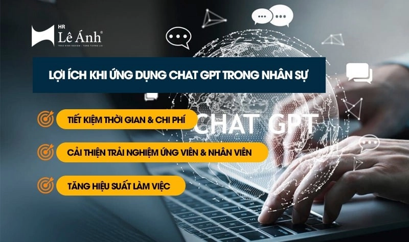 Lợi ích khi áp dụng Chat GPT vào lĩnh vực nhân sự