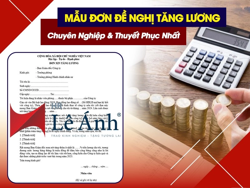 Mẫu Đơn Đề Nghị Tăng Lương Chuyên Nghiệp, Thuyết Phục Nhất