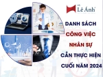 Danh Sách Công Việc Nhân Sự Cần Thực Hiện Cuối Năm 2024