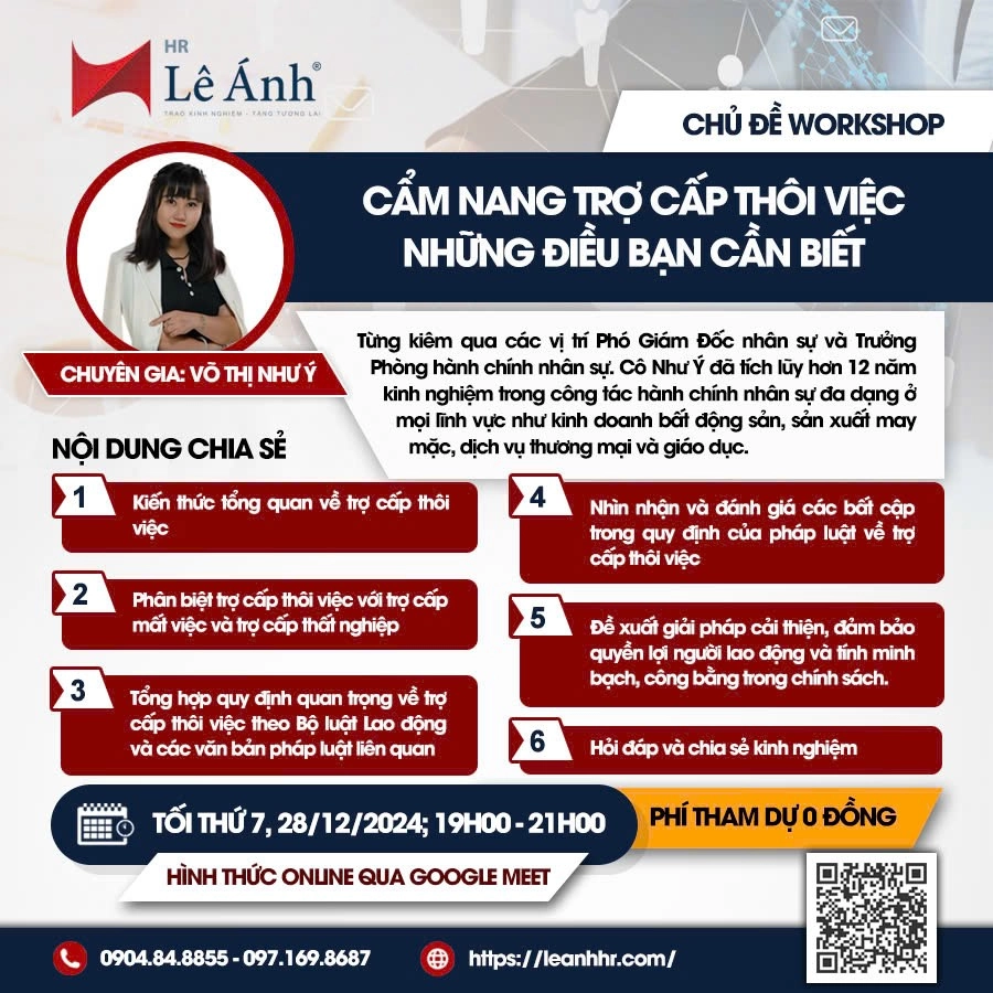 Cẩm Nang Trợ Cấp Thôi Việc - Những Điều Bạn Cần Biết