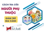 Cách Tra Cứu Người Phụ Thuộc Giảm Trừ Gia Cảnh