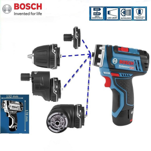 Máy khoan vặn vít dùng pin BOSCH GSR 12V-15FC (SOLO)