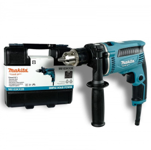 Máy khoan búa Makita M8103KX2B (13mm-430W) chính hãng