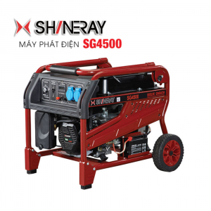 Máy phát điện chạy xăng SHINERAY SG4500 (3KW) Không đề