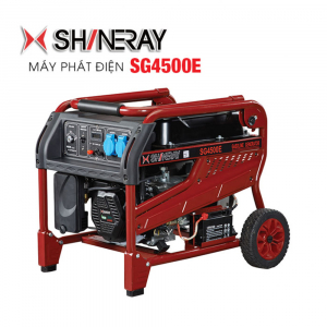 Máy phát điện chạy xăng SHINERAY SG4500E (3KW) Có đề