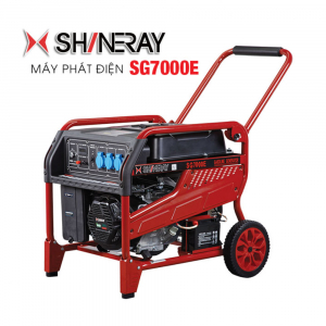 Máy phát điện chạy xăng SHINERAY SG7000E (5KW) Có đề