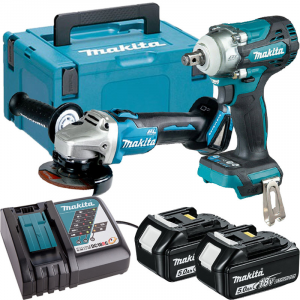 Bộ sản phẩm MAKITA - DLX2406TX1 (18V 5.0Ah)