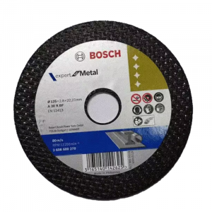 Đá cắt sắt BOSCH (125X3X22.2MM) / 2608600270