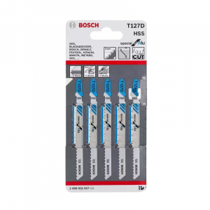 Lưỡi cưa lọng BOSCH T127 D - Inox (bộ 5 lưỡi)/ 2608631017