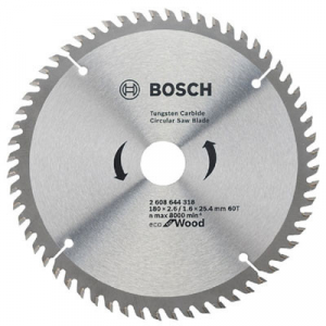 Lưỡi cưa gỗ BOSCH (180X25.4MMX60T) / 2608644318