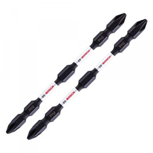 Đầu vặn vít ngắn BOSCH dòng expert bộ 2 mũi (PH2-110MM) / 2608522409