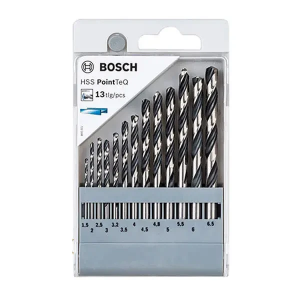 Mũi khoan sắt BOSCH HSS (13 mũi 1.5-6.5MM) / 2608577349