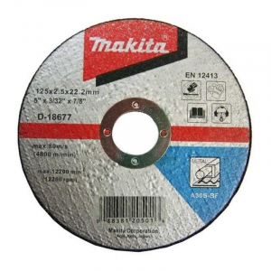 Đá cắt MAKITA (125X2.5X22X2MM) / D-18677