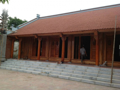 Căn nhà gỗ cổ truyền 4 tỷ ở Phú Lộc – Đắk Lắk