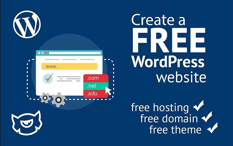wordpress-free-website