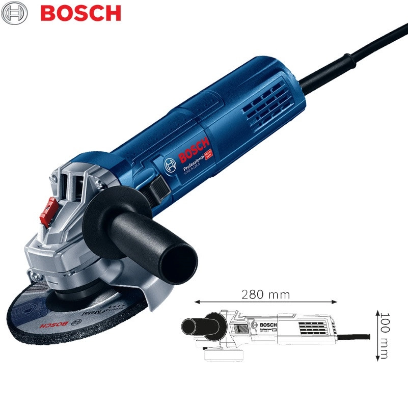 Máy mài góc Bosch GWS 900-125 S tạo ấn tượng với thiết kế bên ngoài bắt mắt