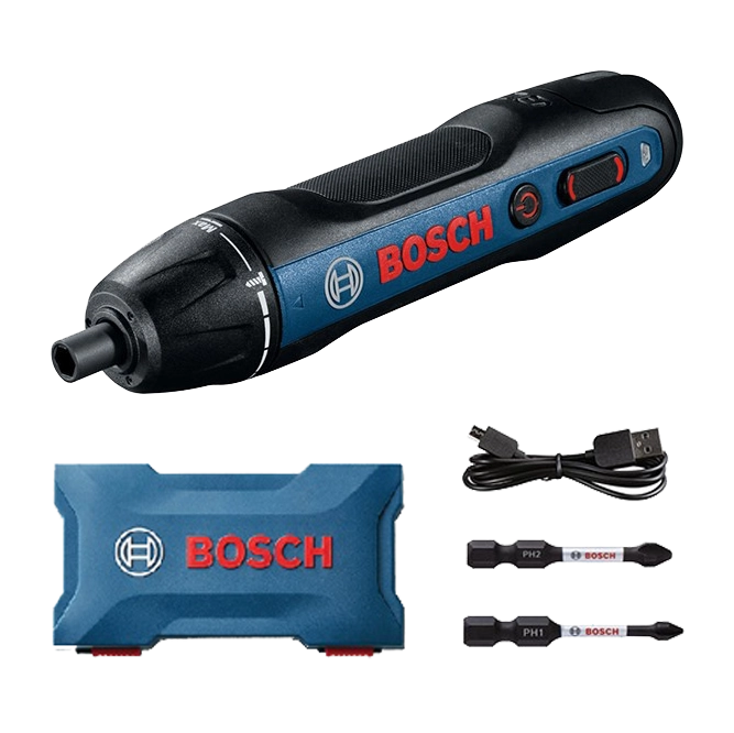 Máy vặn vít pin Bosch GO 2 2 mũi vít tạo ấn tượng với thiết kế bên ngoài bắt mắt