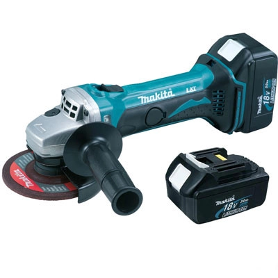 Máy Mài Góc Dùng Pin Bl 18V Makita Dga406Rte 100Mm/Công Tắc Trượt tạo ấn tượng với thiết kế bên ngoài bắt mắt