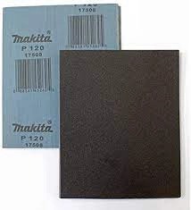 Giấy chà nhám cho kim loại Makita D-56720 50 cái/bộ (cỡ hạt 120)
