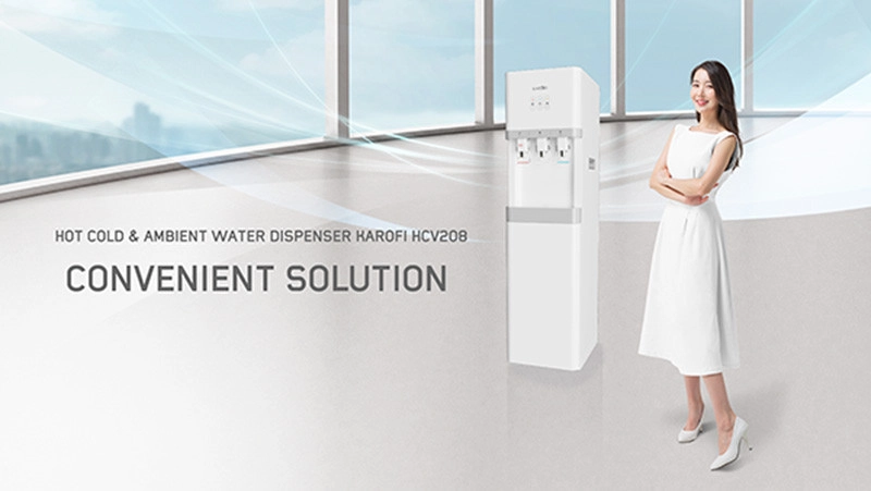 Hot Cold & Ambient water dispenser Karofi HCV208