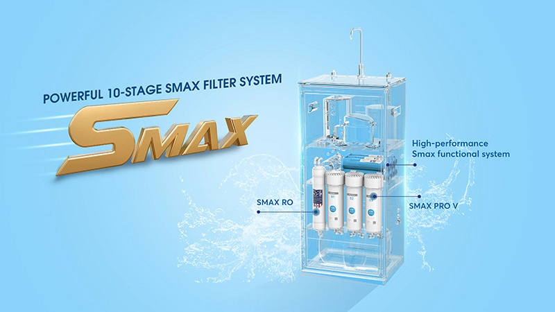 The powerful 10-stage smax filter system