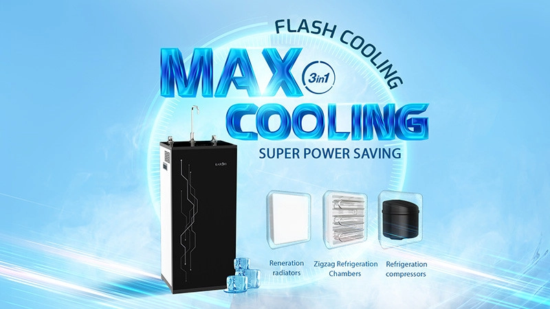Fast cooling - super power saving