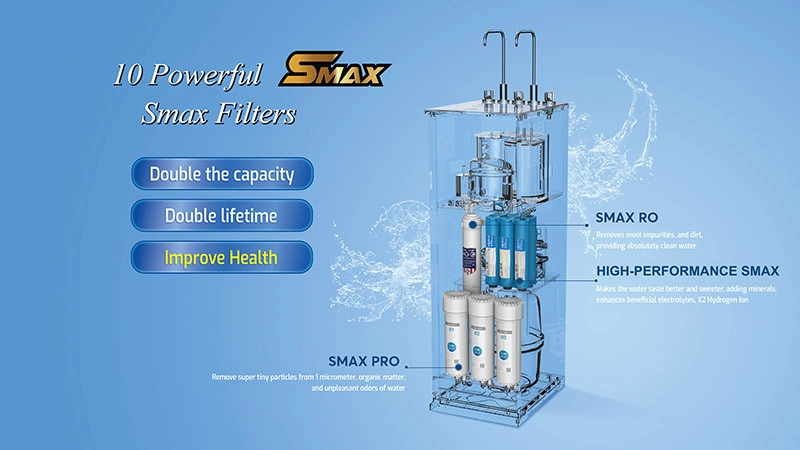 The powerful 10-stages filtration system
