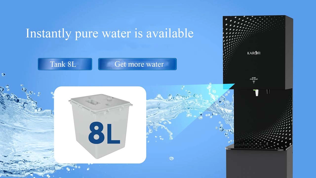 get water easily with just one touch