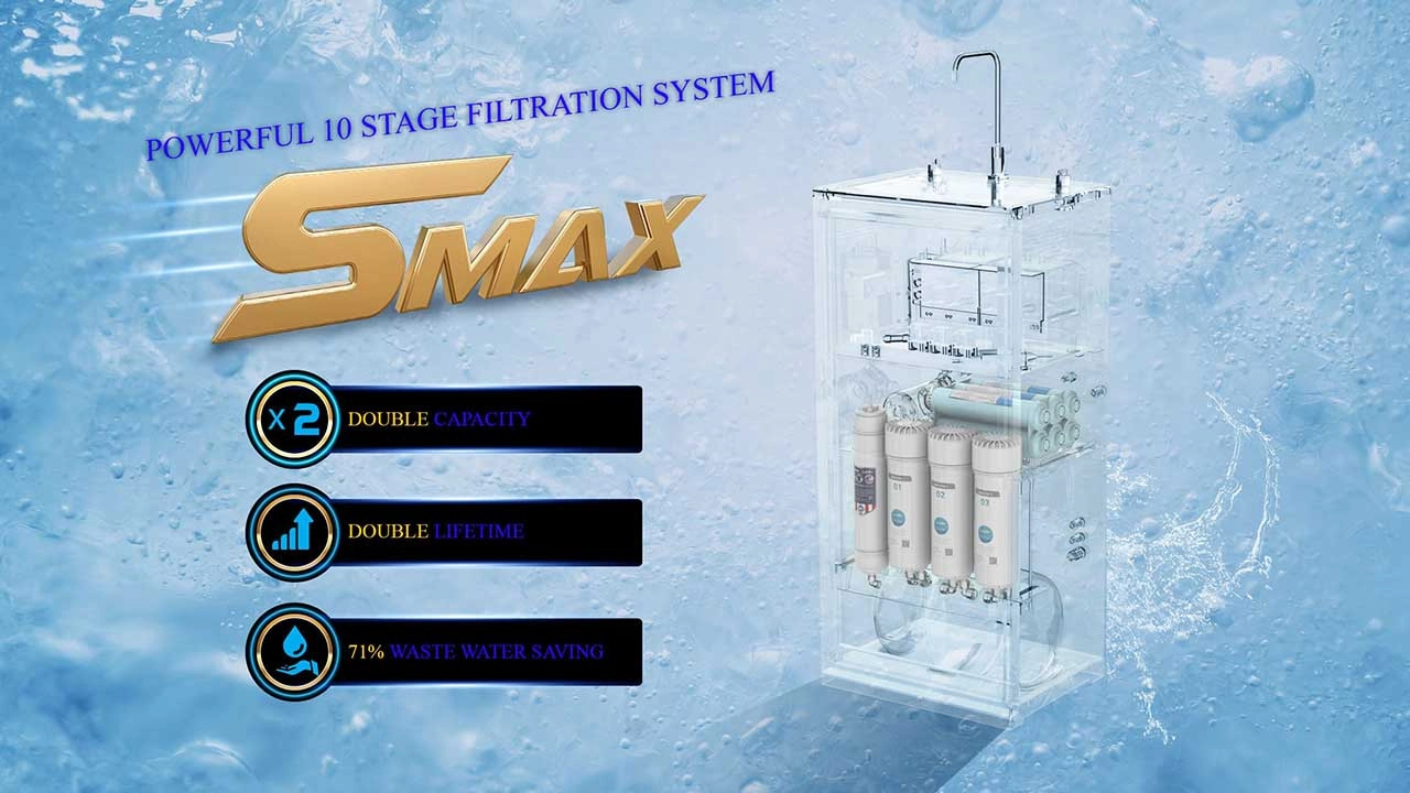 The powerful 10-stage filtration system