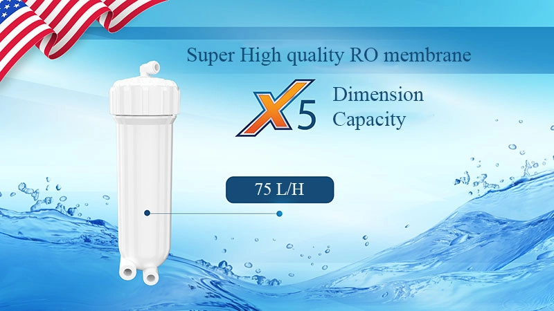 RO membrane with super large filtration capacity