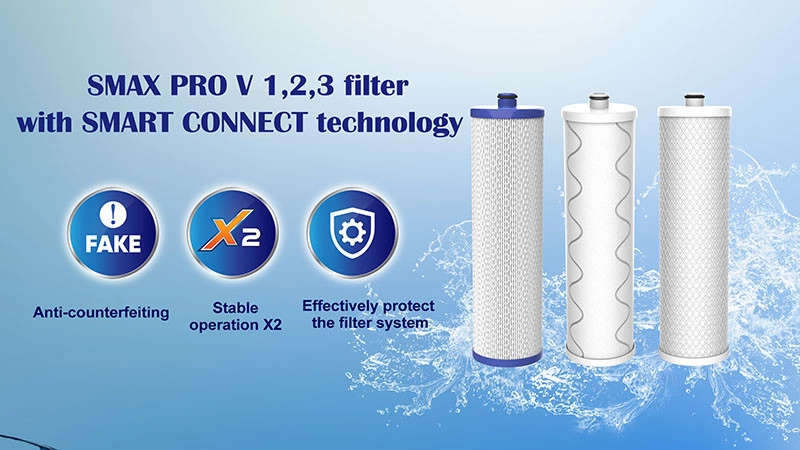 The system consists of 3 pre-filter utilizing the new Smax pro V technology. 